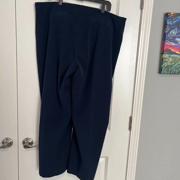 Karen Scott Pull On Comfort Pant Navy 3x​ - Picture 7 of 11